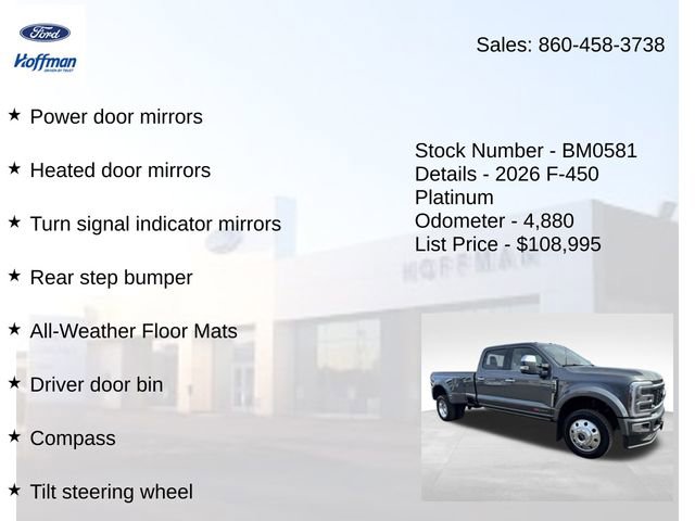 Used 2026 Ford F450 Platinum w/ Platinum Plus Package image 30