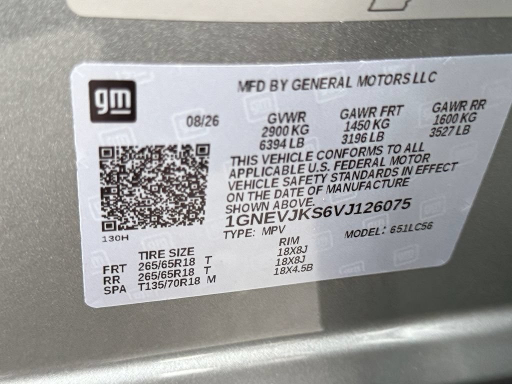 New 2027 Chevrolet Traverse Z71 w/ Driver Confidence Package AWD/4WD image 30