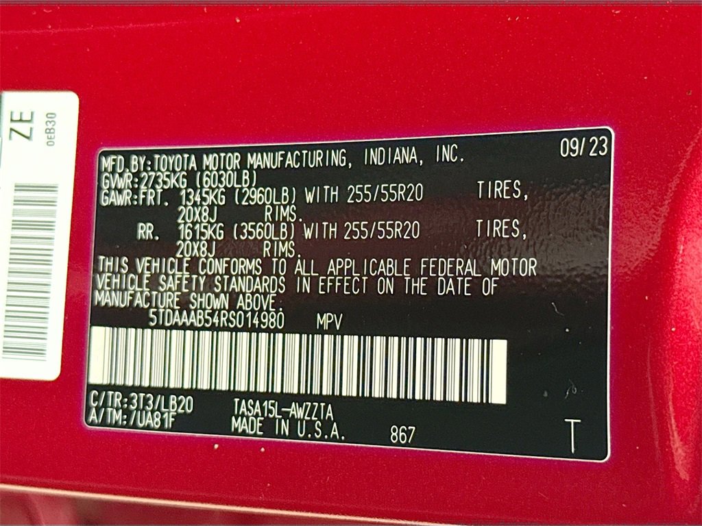 Used 2024 Toyota Grand Highlander Platinum image 35