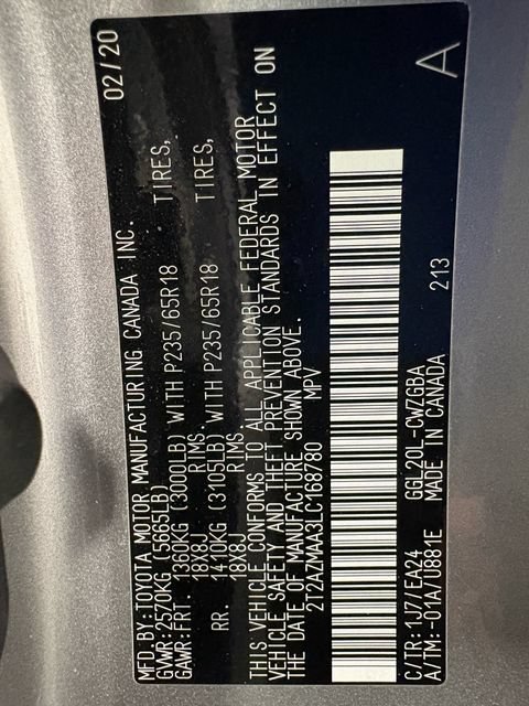 Certified 2020 Lexus RX 350 FWD w/ Accessory Package image 32