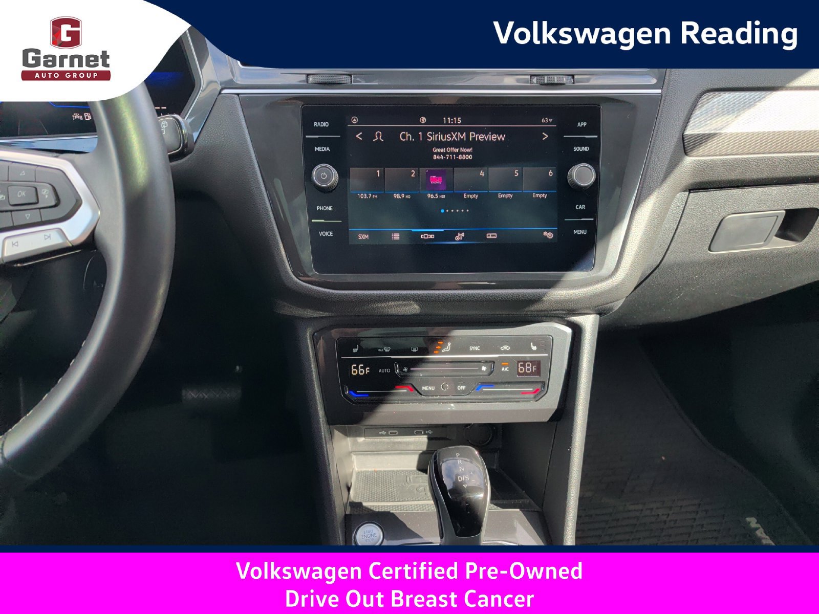 Certified 2023 Volkswagen Tiguan SE w/ Panoramic Sunroof Package FWD image 19