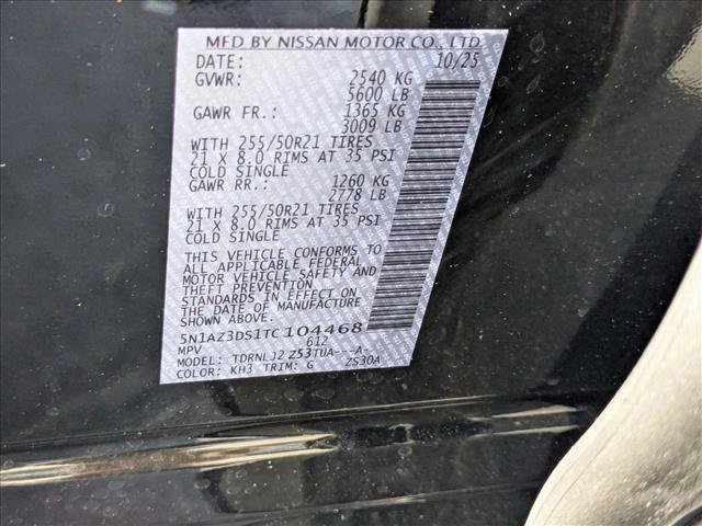 New 2026 Nissan Murano Platinum image 16