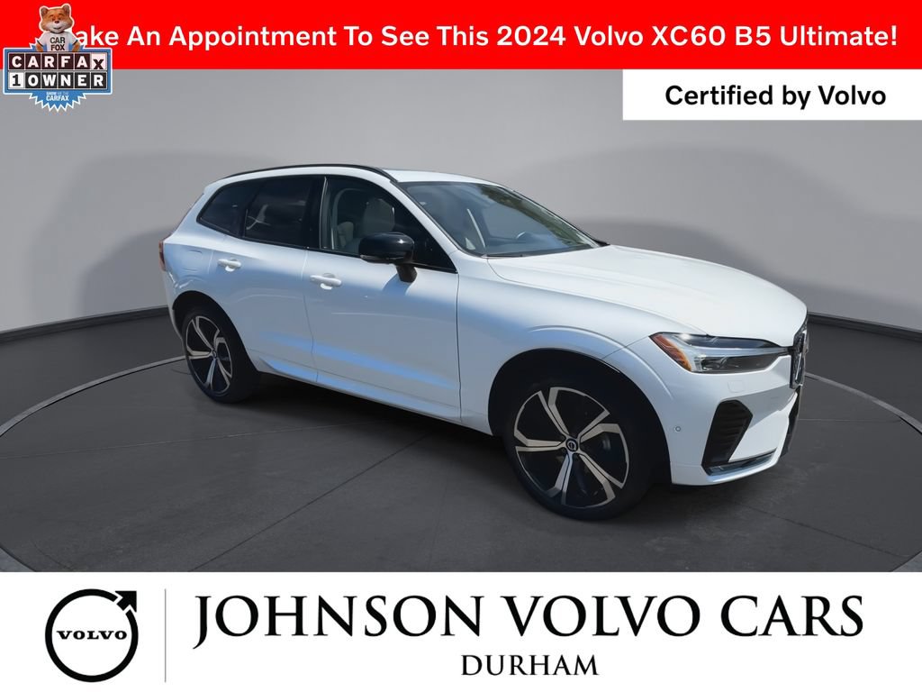 Certified 2024 Volvo XC60 B5 Ultimate w/ Protection Package Premier AWD/4WD image 2