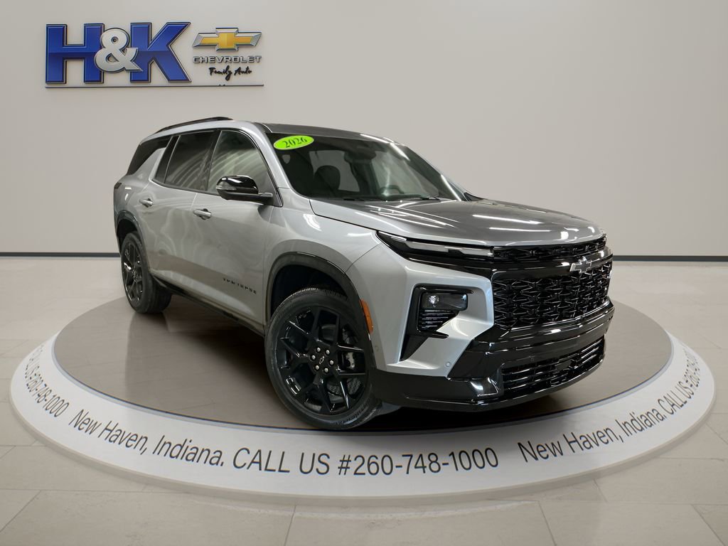 New 2026 Chevrolet Traverse RS image 1