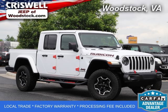 Used 2022 Jeep Gladiator Rubicon w/ LED Lighting Group AWD/4WD image 1