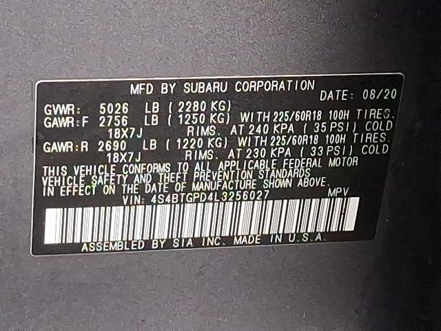 Used 2020 Subaru Outback Touring XT image 28