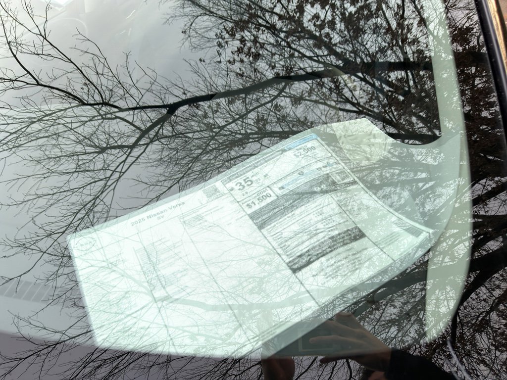 New 2025 Nissan Versa SV w/ Trunk Package image 12