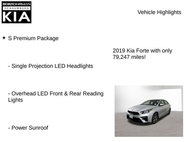 Used 2019 Kia Forte S w/ S Premium Package image 7
