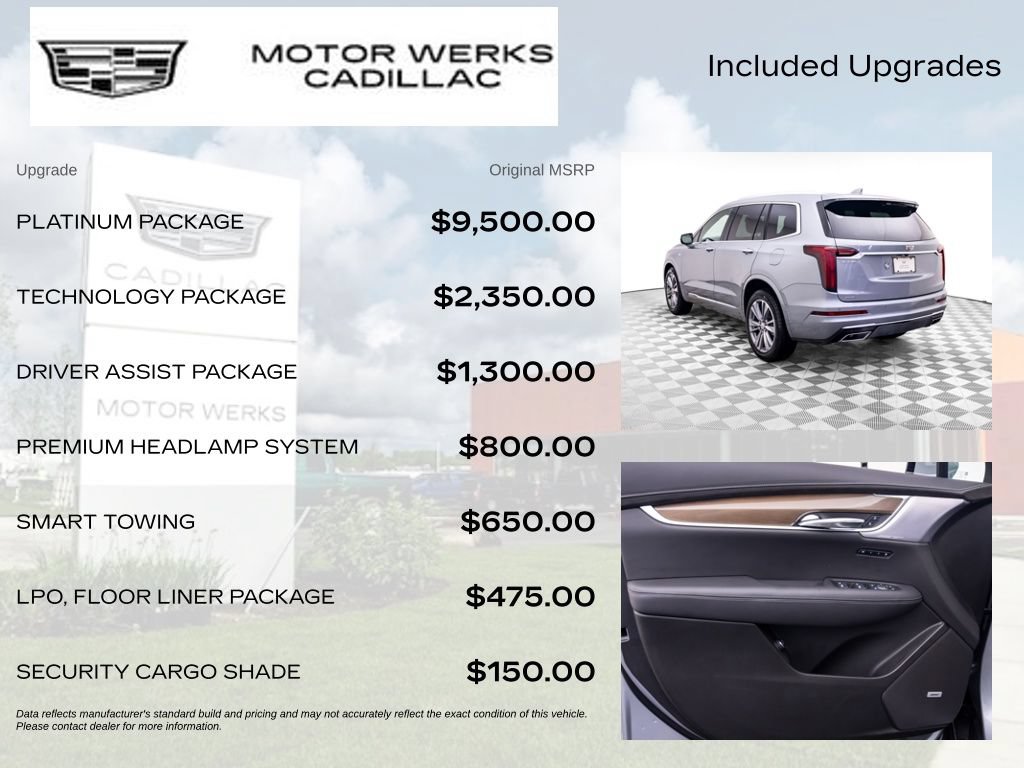 Certified 2025 Cadillac XT6 Premium Luxury w/ Platinum Package AWD/4WD image 4