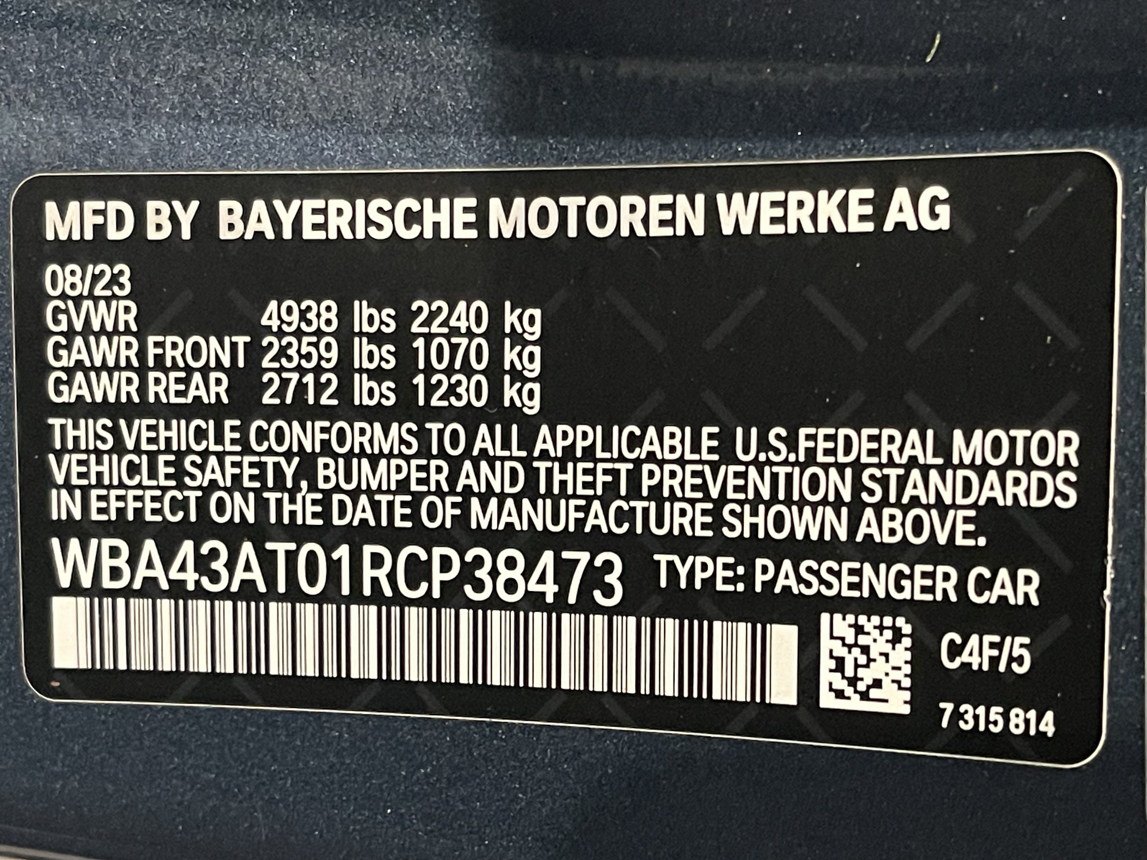 Certified 2024 BMW 430i xDrive Convertible w/ M Sport Package AWD/4WD image 21