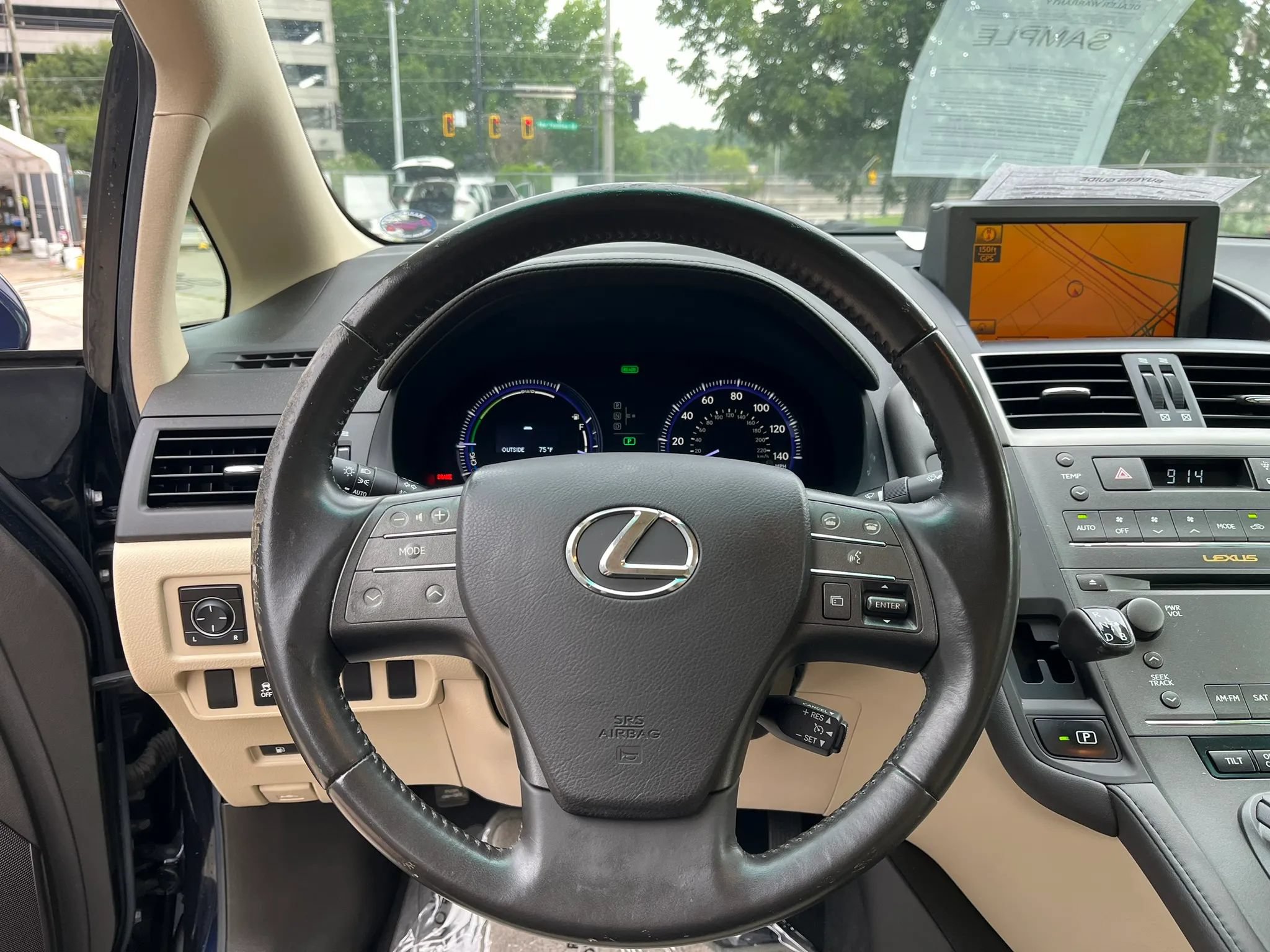 Used 2010 Lexus HS 250h Premium w/ Park Assist Pkg FWD image 11