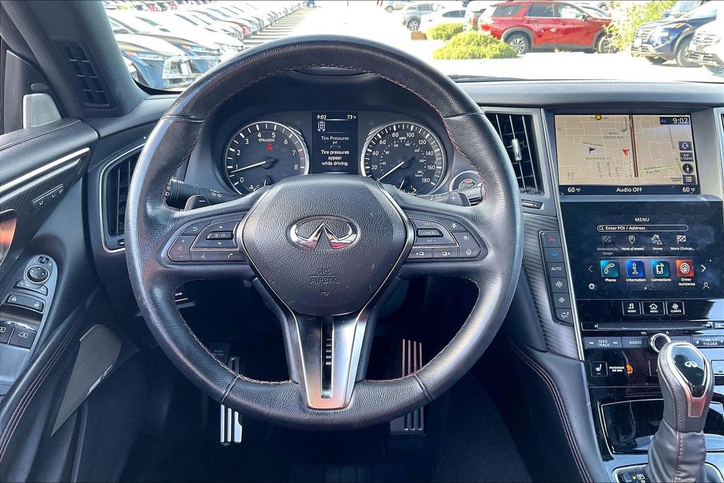 Used 2022 INFINITI Q60 Red Sport 400 w/ Cargo Package RWD image 5