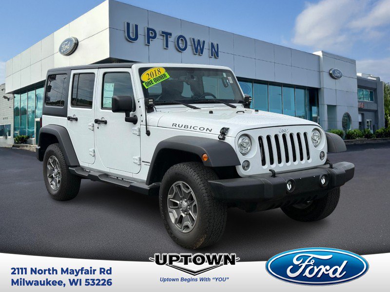 Used 2018 Jeep Wrangler Unlimited Rubicon w/ Dual Top Group AWD/4WD image 1