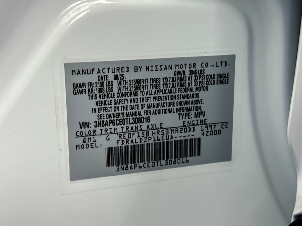 Used 2026 Nissan Kicks SV FWD image 27