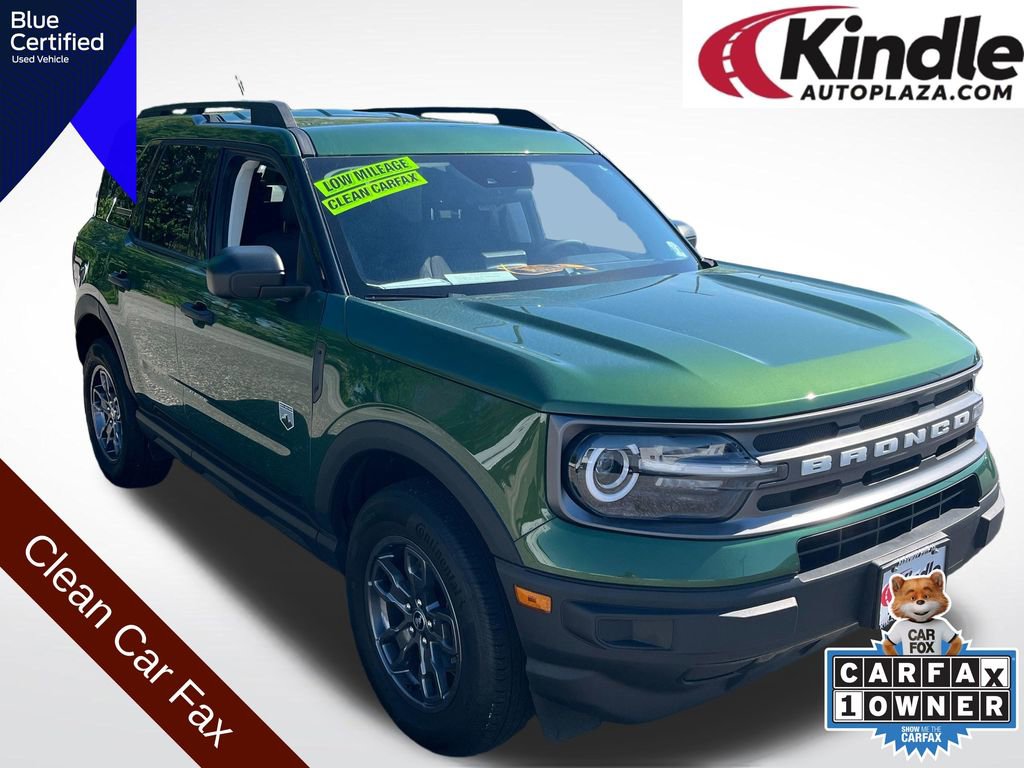 Certified 2023 Ford Bronco Sport Big Bend