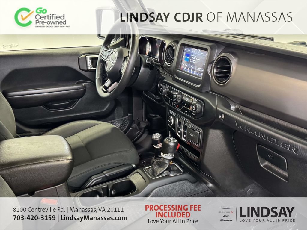Certified 2019 Jeep Wrangler Sport AWD/4WD image 12