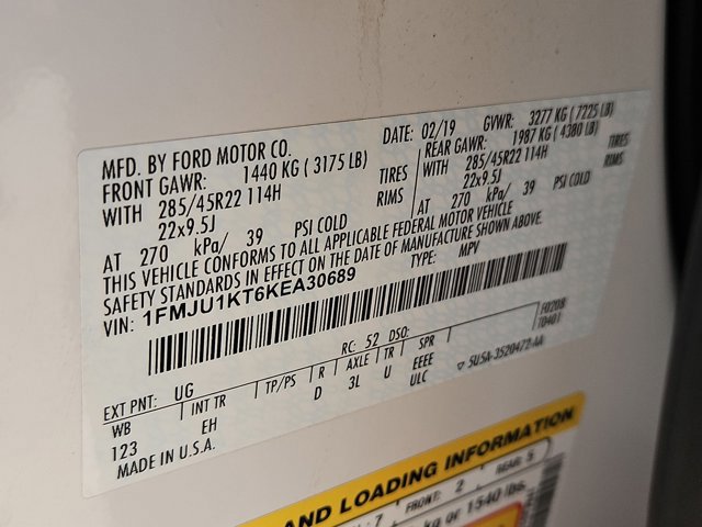 Used 2019 Ford Expedition Limited w/ Texas Edition Package image 27