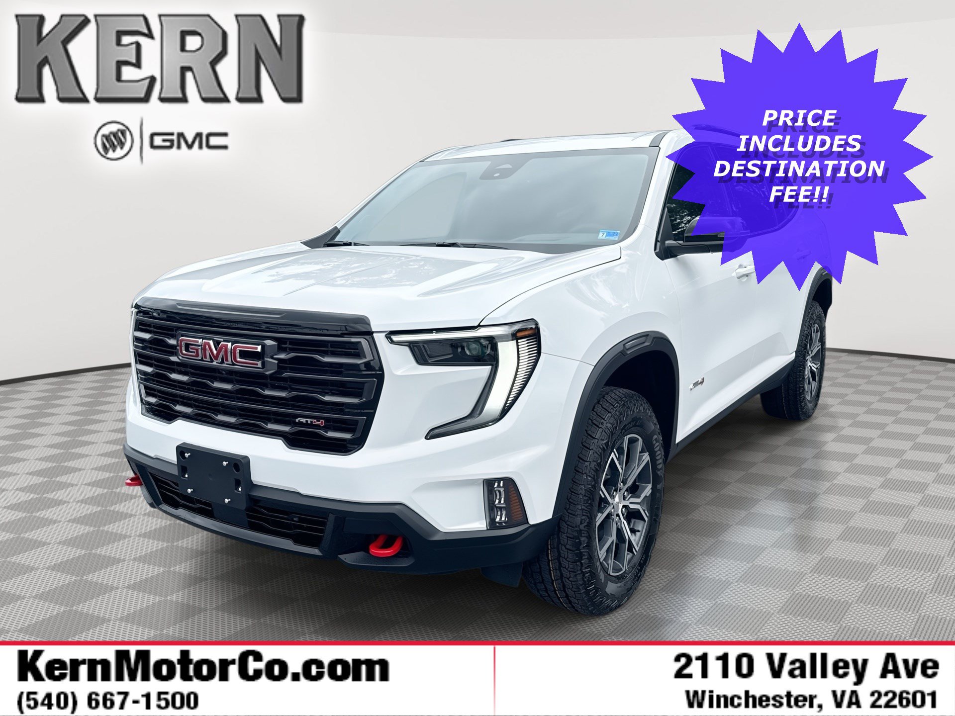 New 2026 GMC Acadia AT4 w/ Luxury Package