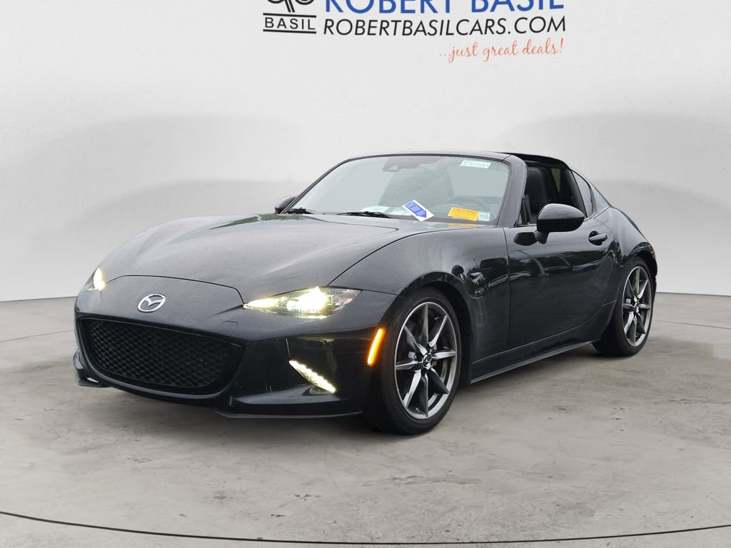 Used 2021 MAZDA MX-5 Miata RF Grand Touring video 1