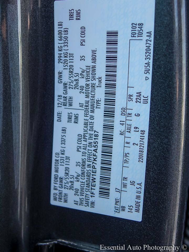 Used 2019 Ford F150 XL w/ Equipment Group 101A Mid AWD/4WD image 27