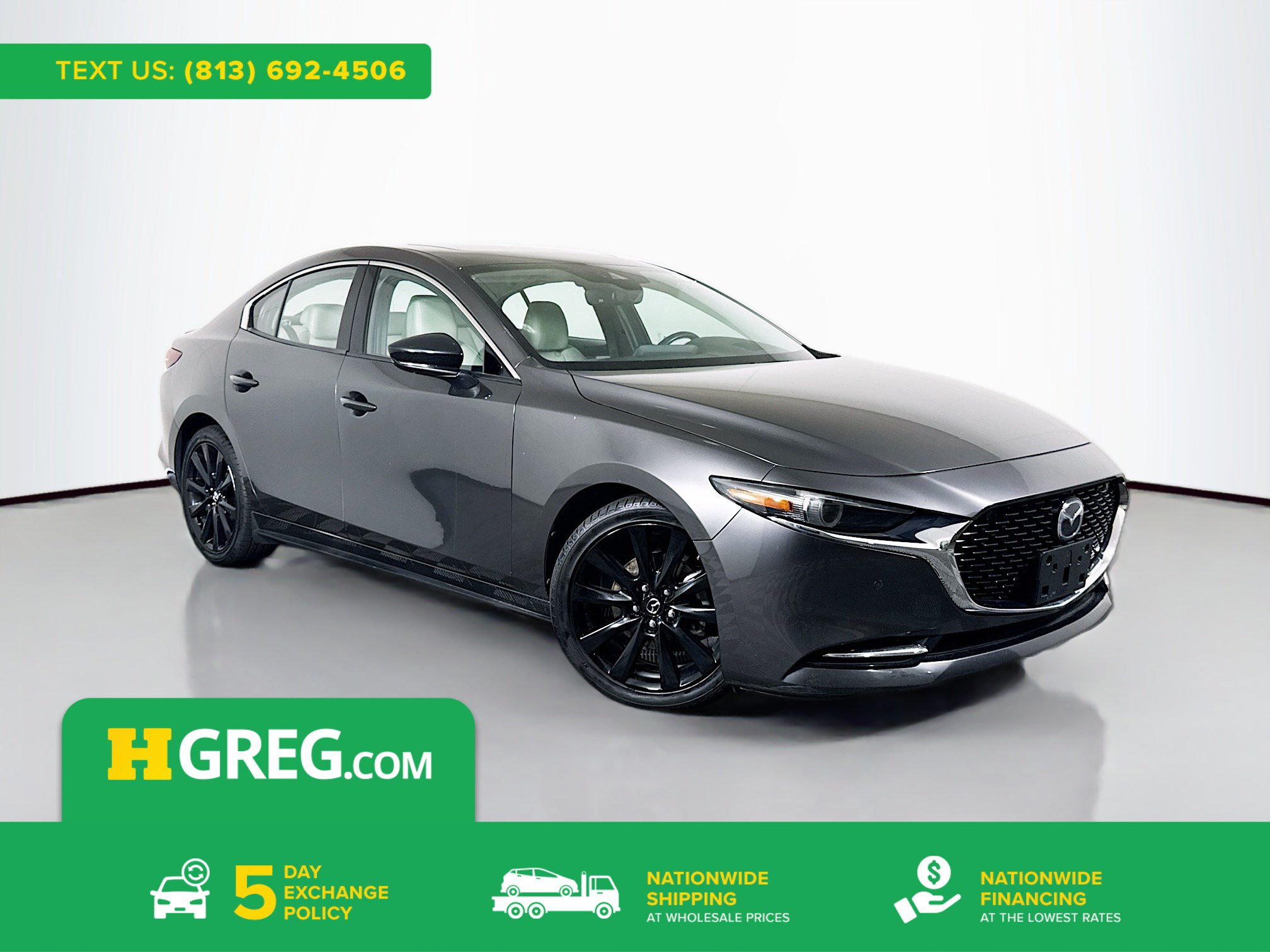 Used 2021 MAZDA MAZDA3 2.5 Turbo Sedan w/Premium Plus AWD/4WD image 1