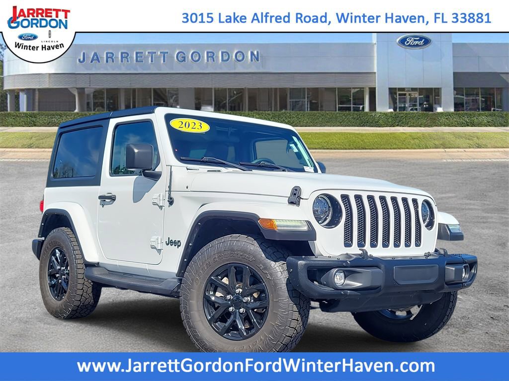 Used 2023 Jeep Wrangler Sport image 1
