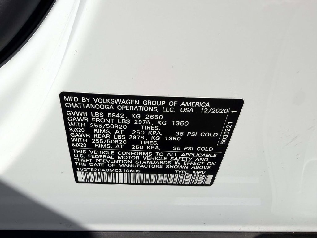 Used 2021 Volkswagen Atlas Cross Sport SEL Premium AWD/4WD image 27