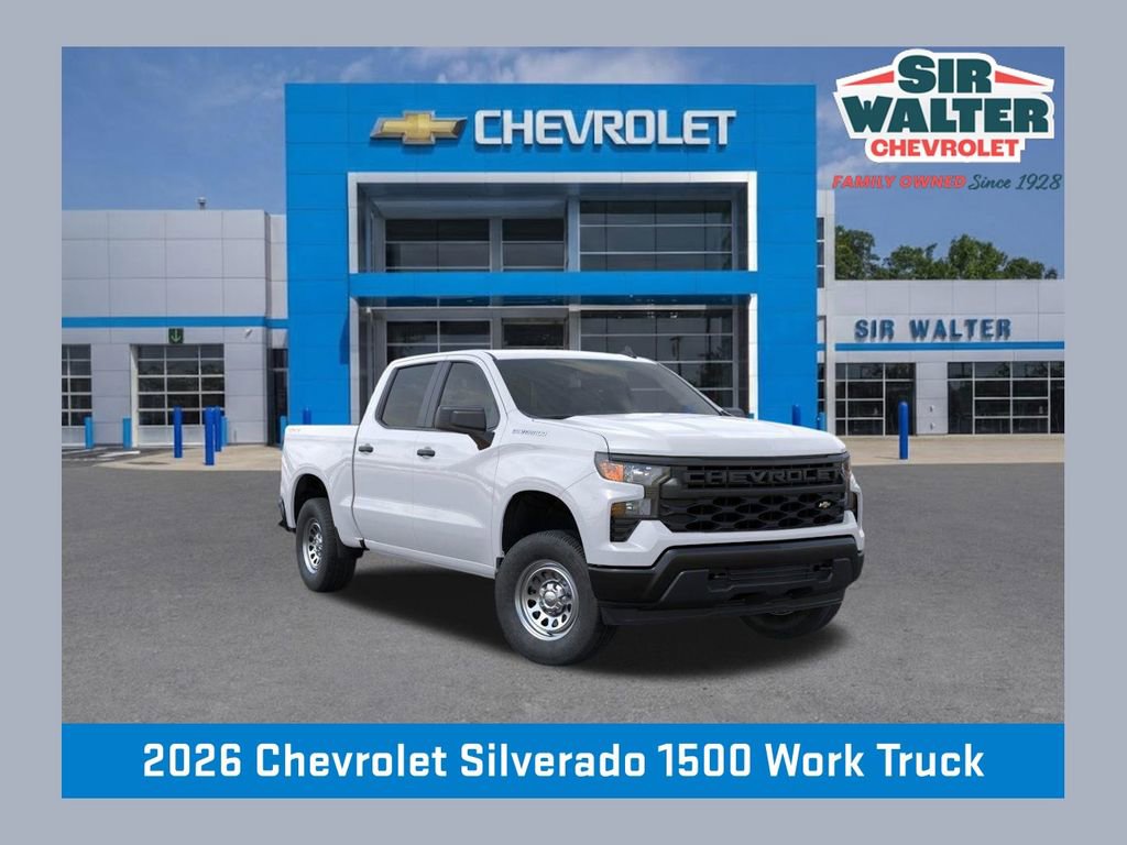 New 2026 Chevrolet Silverado 1500 W/T