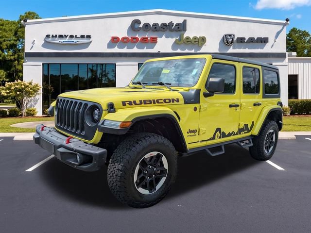 Used 2022 Jeep Wrangler Unlimited Rubicon w/ Steel Bumper Group AWD/4WD image 7