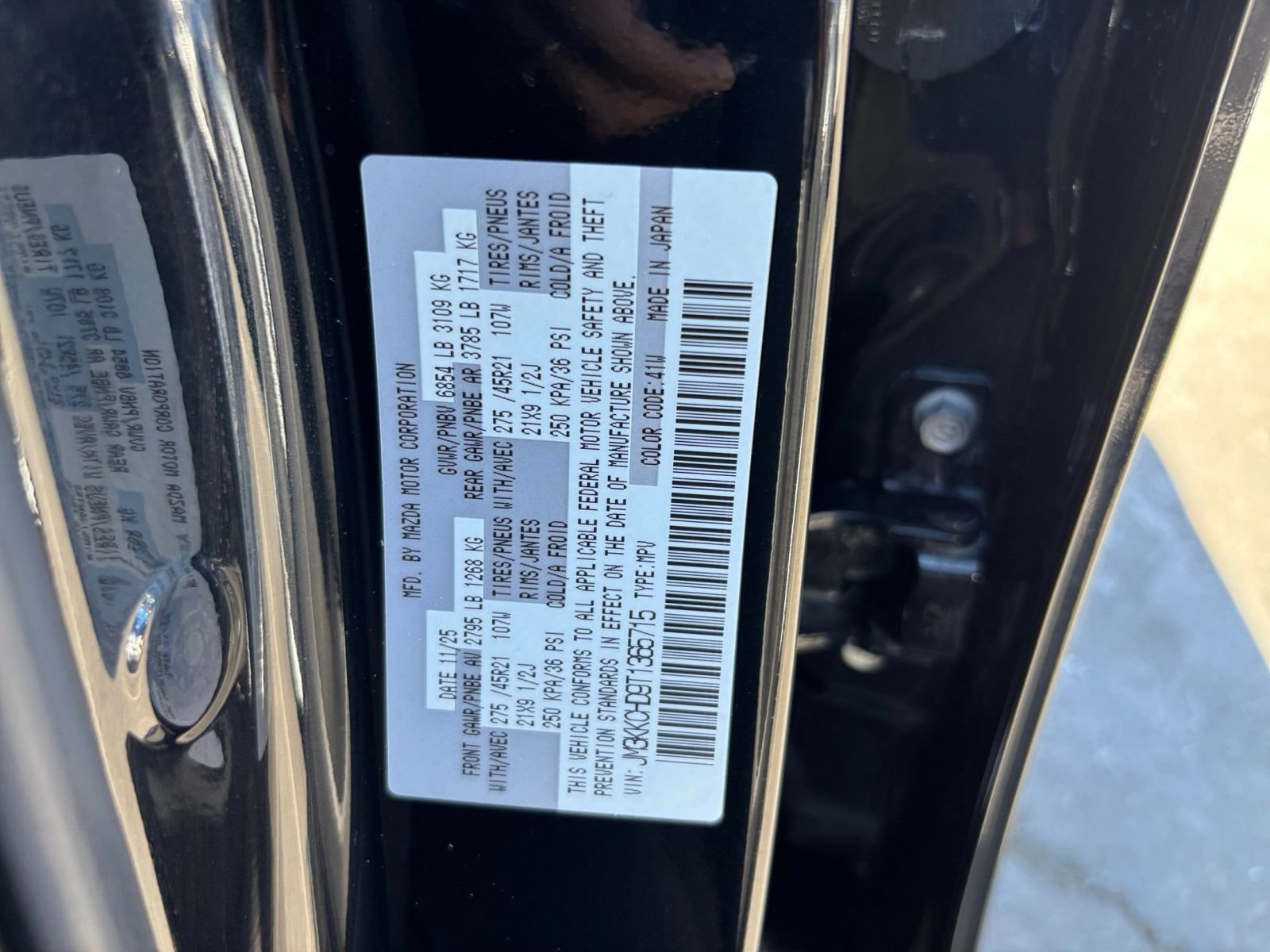 Used 2026 MAZDA CX-90 3.3 Turbo w/ Premium Sport Pkg AWD/4WD image 32