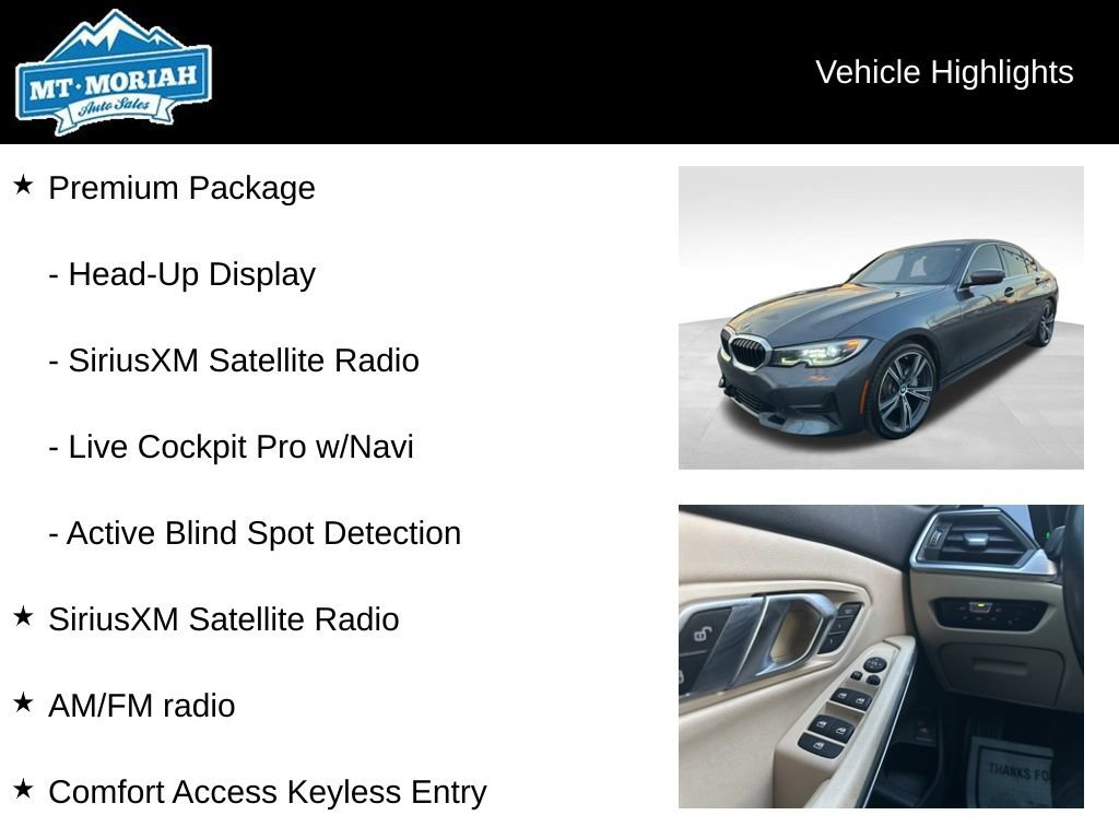 Used 2020 BMW 330i Sedan RWD image 12