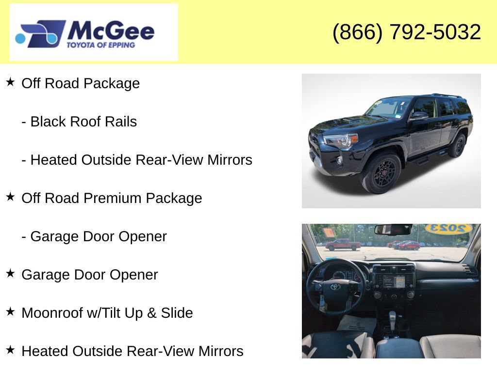 Used 2023 Toyota 4Runner TRD Off-Road Premium w/ Moonroof Package AWD/4WD image 8