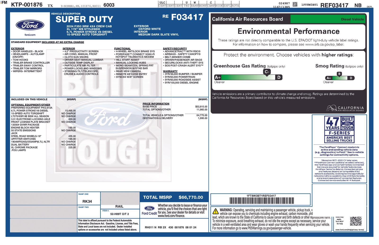 Used 2024 Ford F350 XL w/ XL Chrome Package image 31