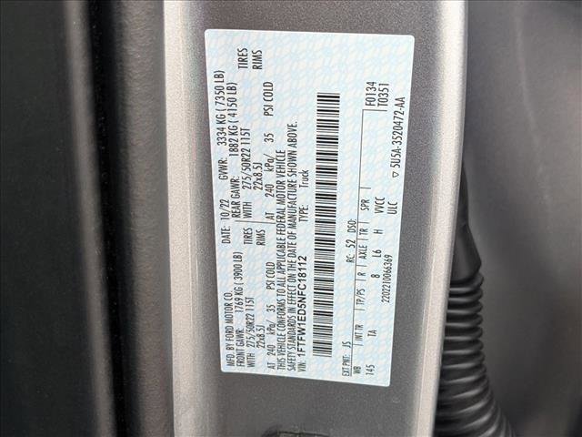 Used 2022 Ford F150 Limited AWD/4WD image 24