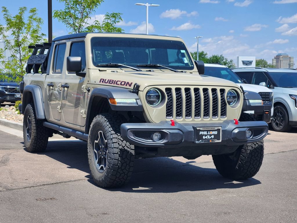 Used 2022 Jeep Gladiator Rubicon w/ LED Lighting Group AWD/4WD image 3