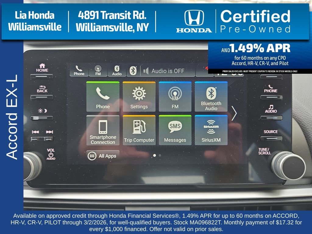 Used 2021 Honda Accord EX-L image 18