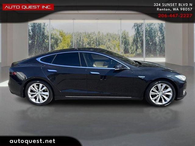Used 2015 Tesla Model S 85D AWD/4WD image 4