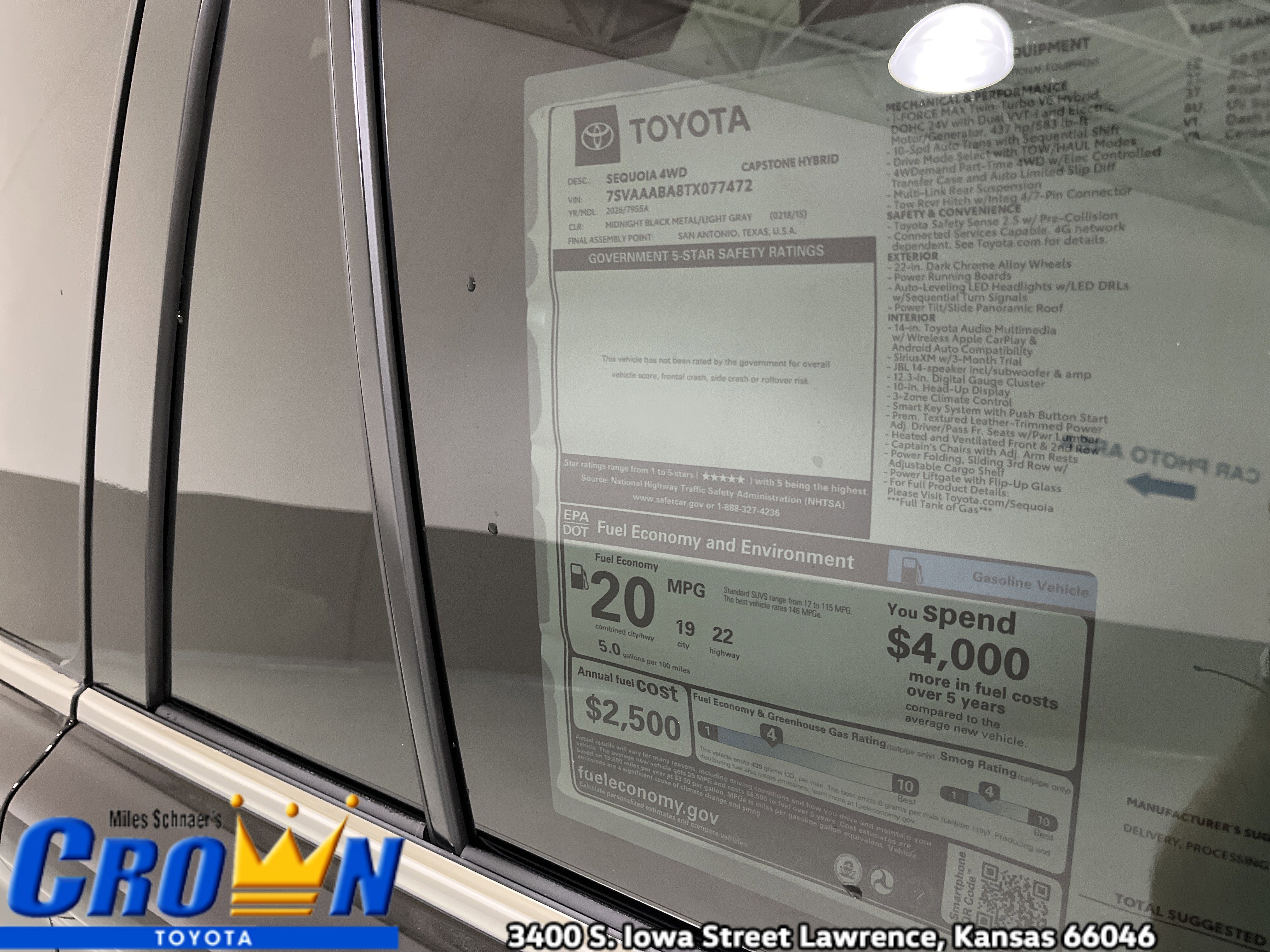 New 2026 Toyota Sequoia Capstone image 40