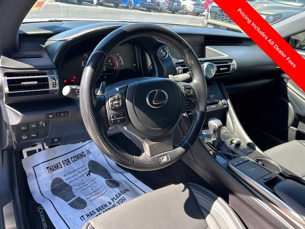 Used 2022 Lexus RC 300 F Sport w/ Navigation Package RWD image 3