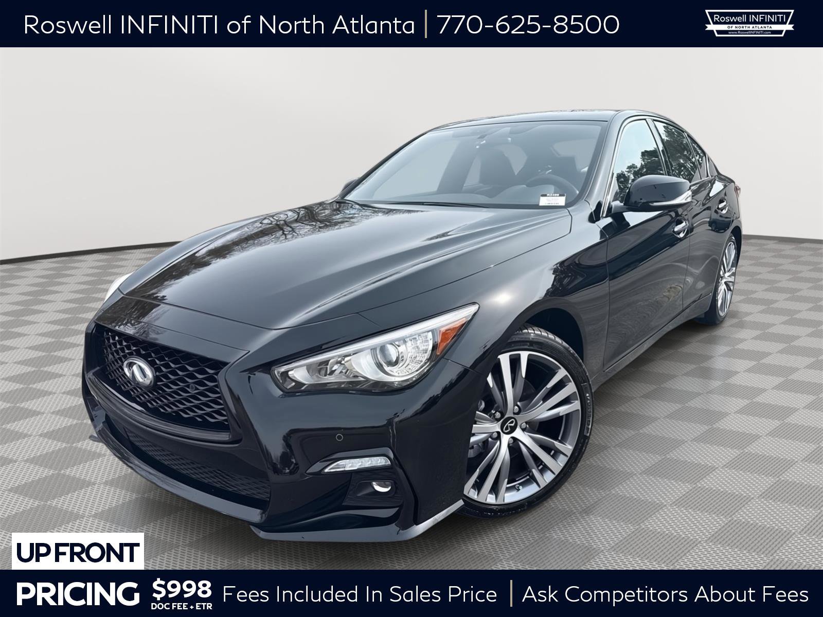 Used 2023 INFINITI Q50 Sensory image 1