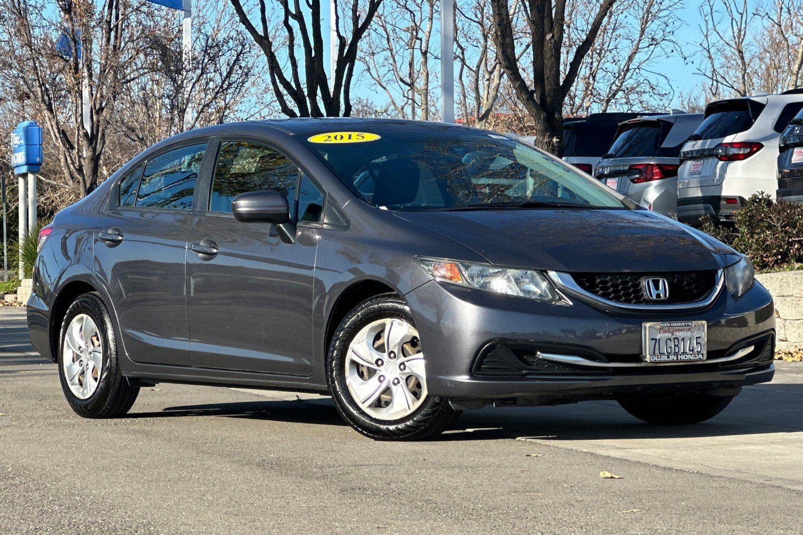 Used 2015 Honda Civic LX image 2