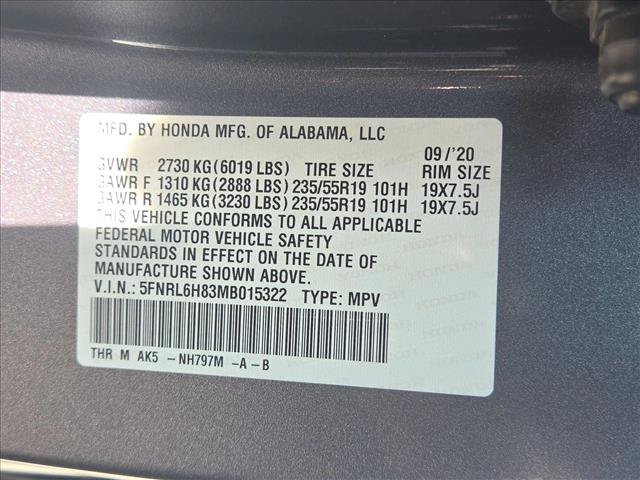 Used 2021 Honda Odyssey Touring image 20