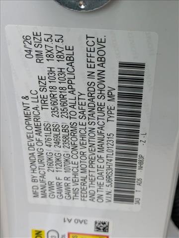 New 2026 Honda CR-V EX-L image 17