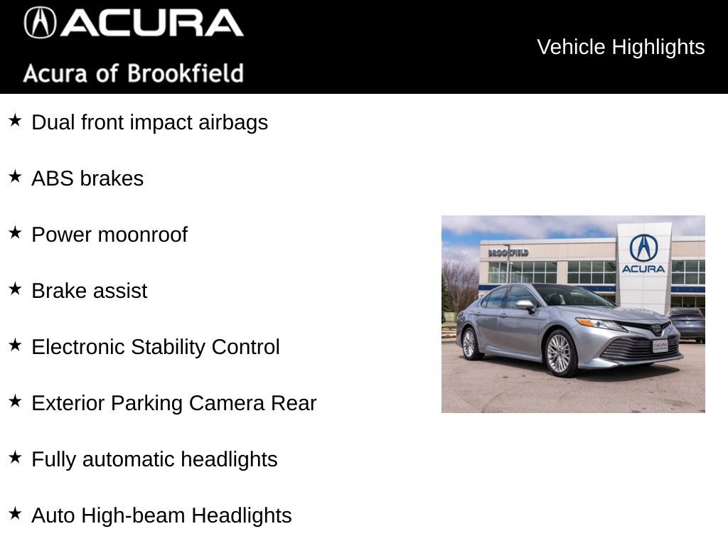 Used 2018 Toyota Camry XLE w/ Driver Assist Package FWD image 12