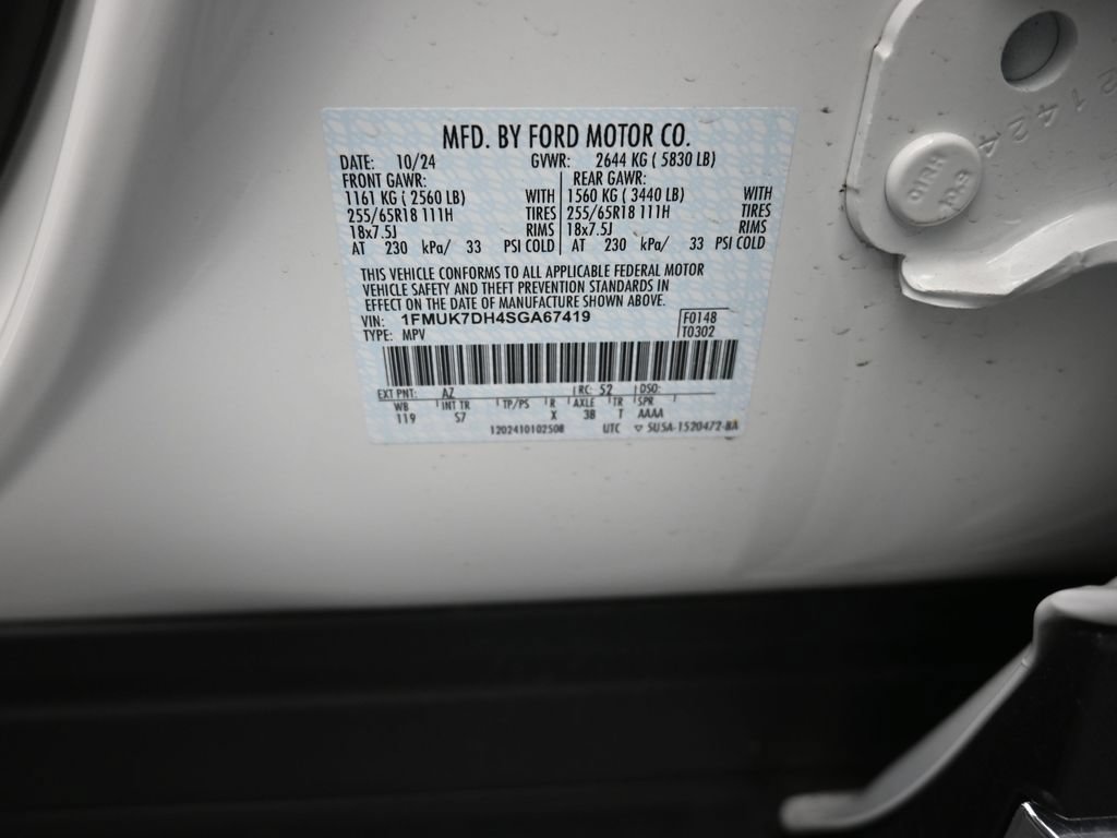 Certified 2025 Ford Explorer Active w/ Active Comfort Package RWD image 17