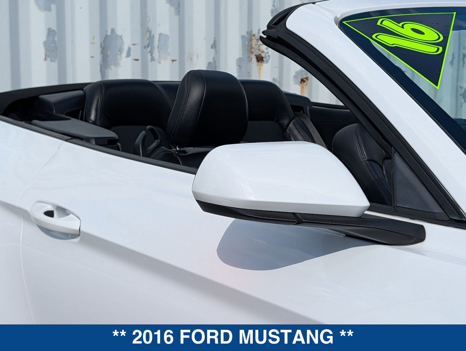 Used 2016 Ford Mustang Convertible w/ Equipment Group 051A RWD image 11