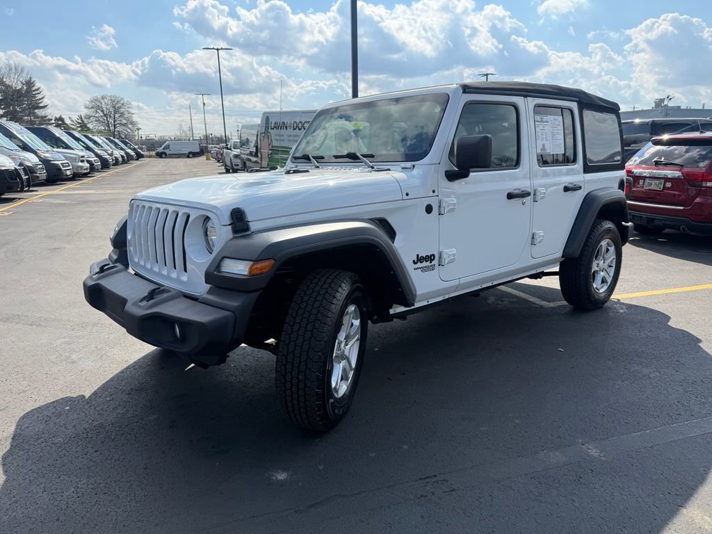 Used 2021 Jeep Wrangler Unlimited Sport image 3