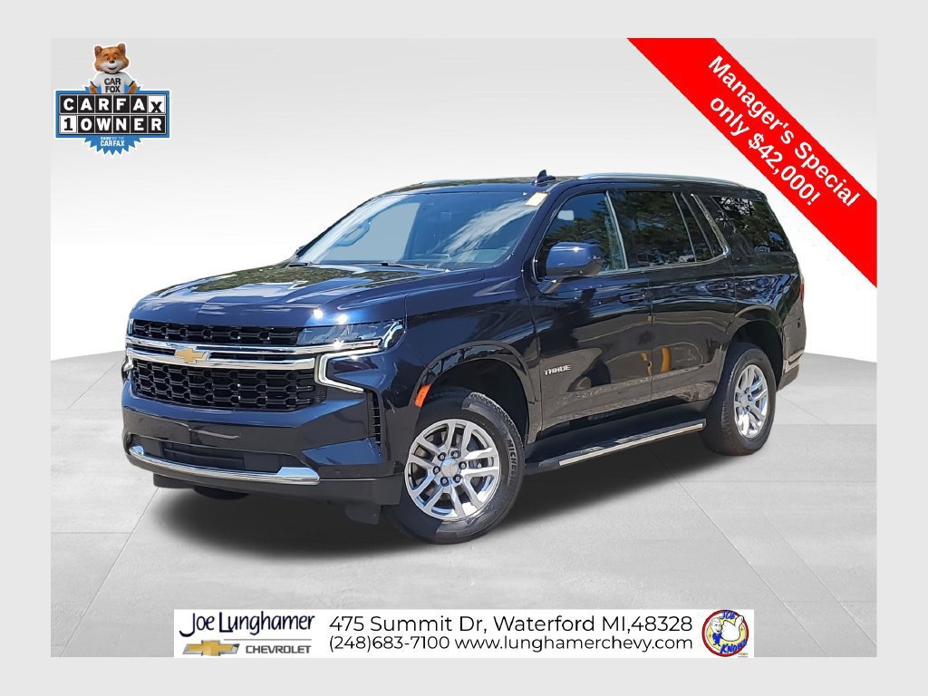 Certified 2022 Chevrolet Tahoe LS w/ Driver Alert Package