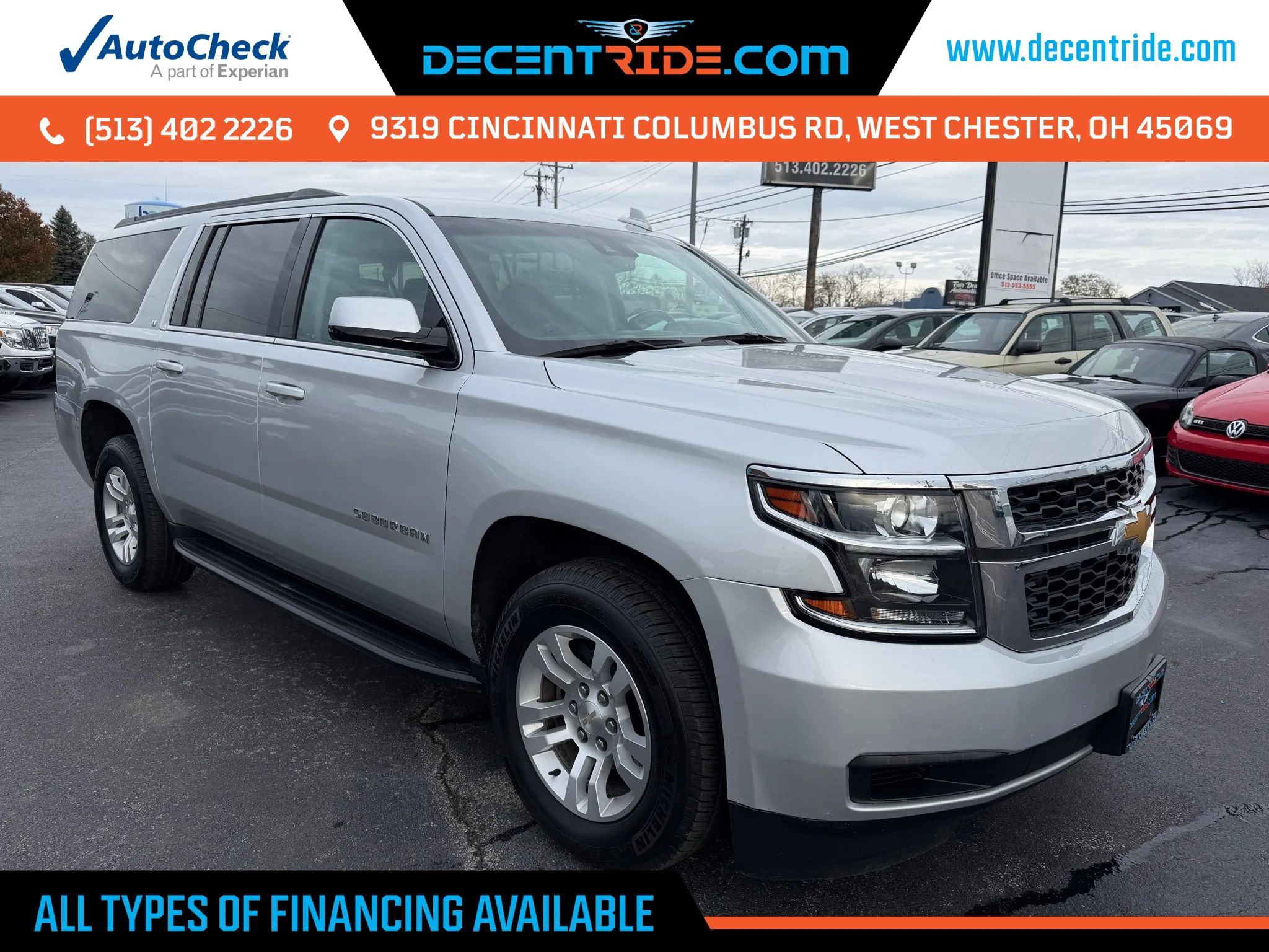Used 2019 Chevrolet Suburban LT AWD/4WD image 1