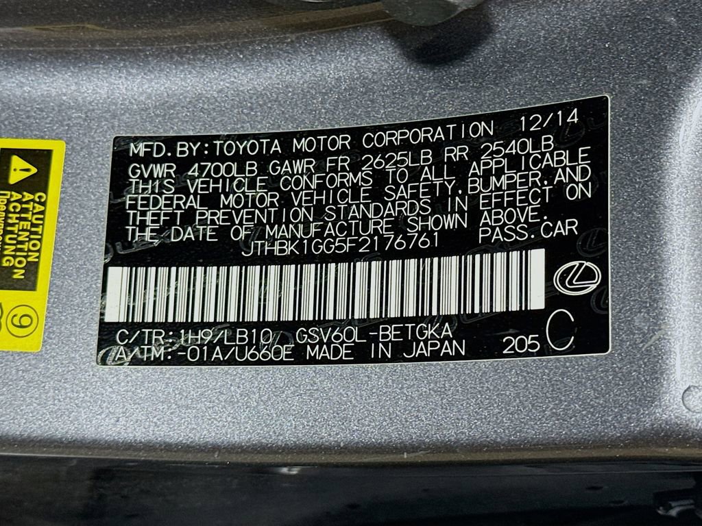 Used 2015 Lexus ES 350 w/ Luxury Package FWD image 40